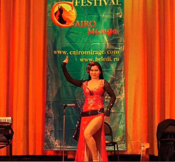盛秀清shaabi 莎比俄罗斯Cairo Mirage国际肚皮舞艺术节
