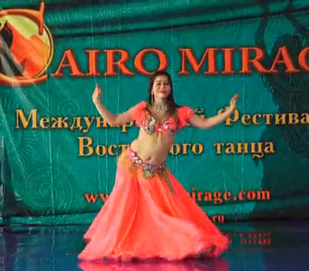 盛秀清 mejance俄罗斯Cairo Mirage国际肚皮舞艺术节