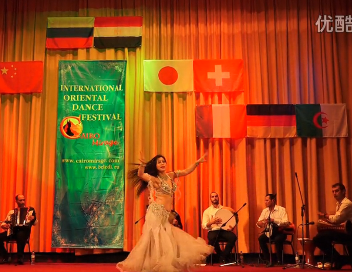 盛秀清乐队即兴Abdel Halim HaMa俄罗斯Cairo Mirage国际肚皮舞艺术节